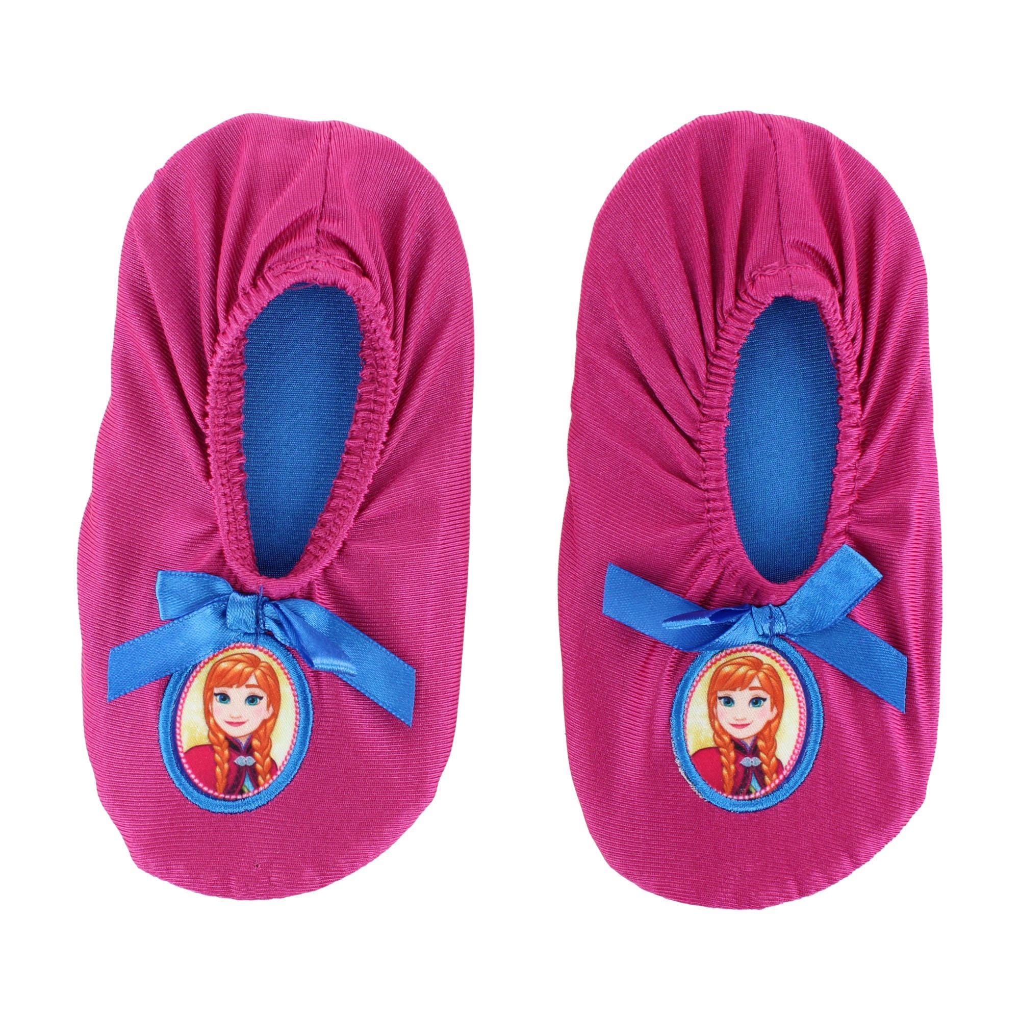 U.P.D., INC Toddler Girl's Frozen Anna House Slipper - Pink