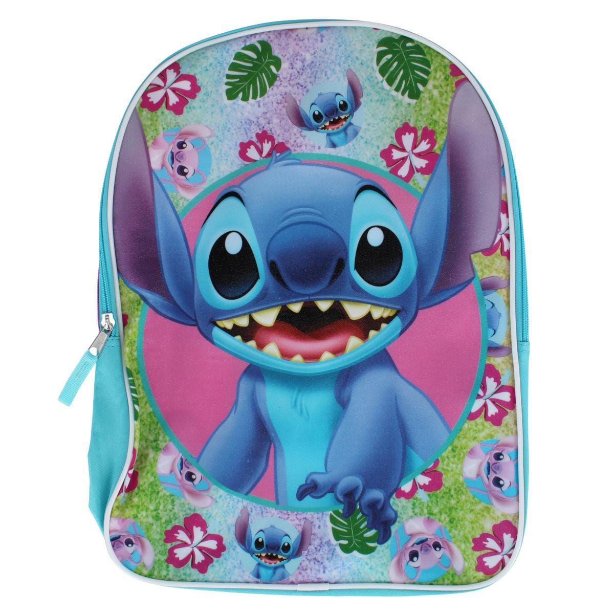 U.P.D., INC Kids Lilo & Stitch Tropical 15 Inch Backpack - Multi