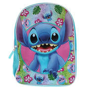 Kids Lilo & Stitch Tropical 15 Inch Backpack
