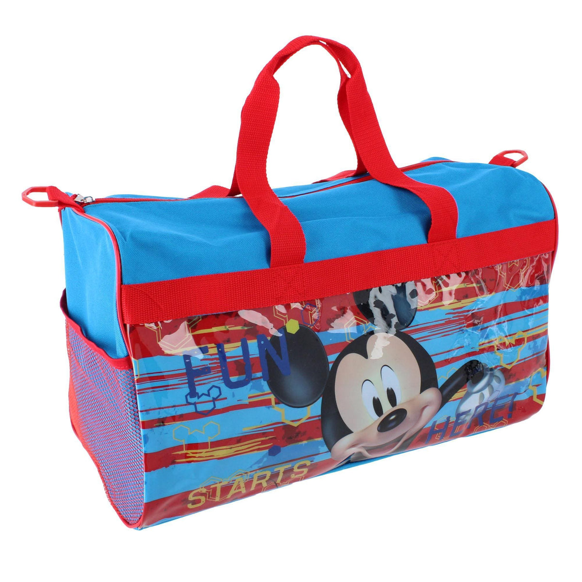 U.P.D., INC Kids Mickey Mouse Duffle Bag - Blue
