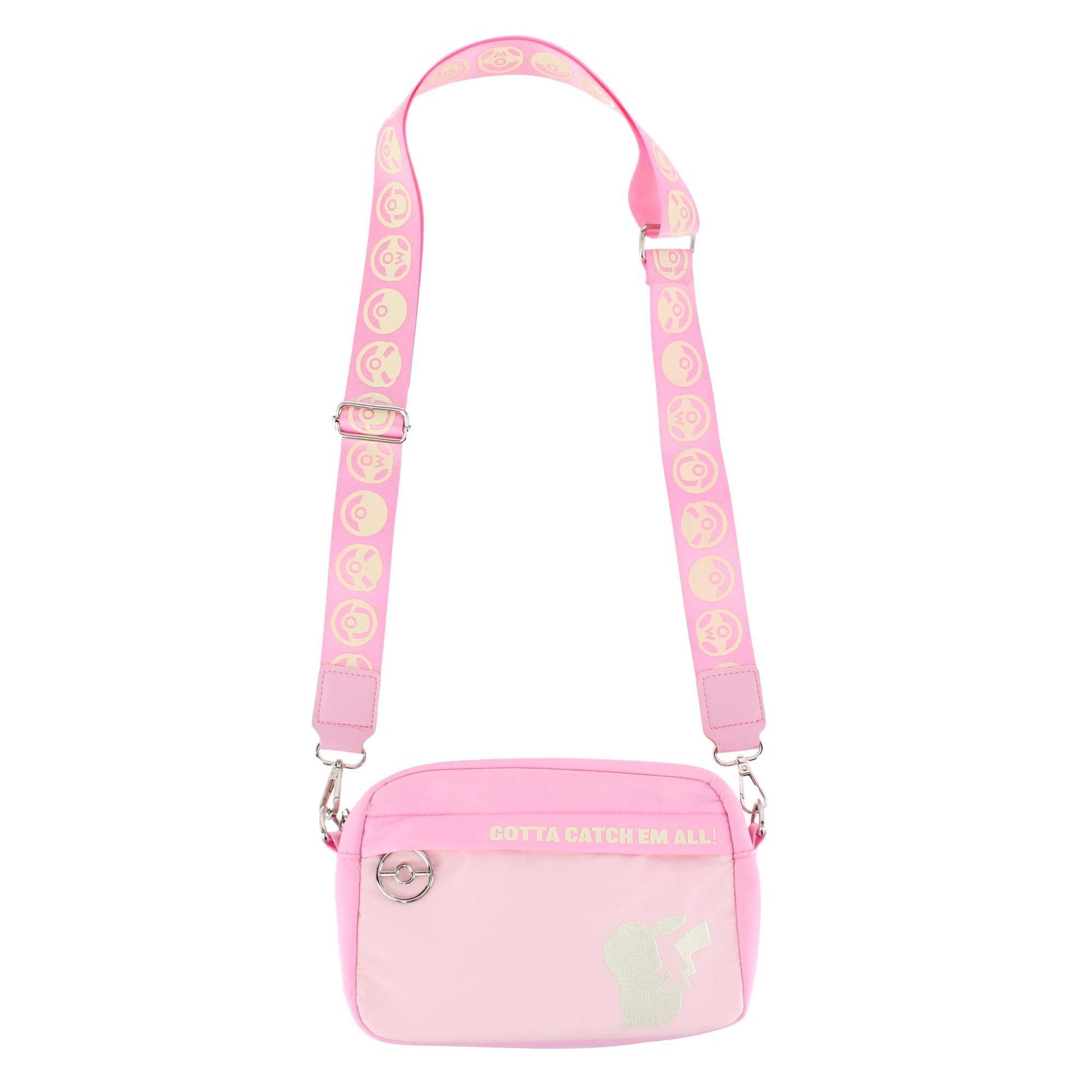 CTM® Young Adult Pink Pikachu Crossbody Adjustable Belt Bag - Young Adult Pink Pikachu Crossbody Adjustable Belt Bag