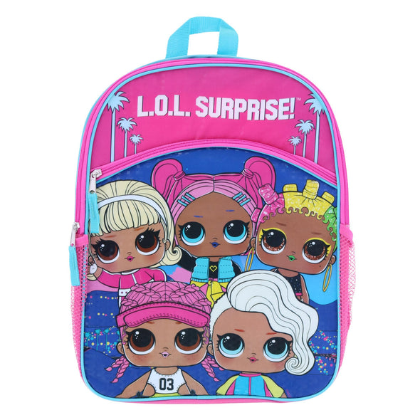 Girl's L.O.L. Surprise 16-Inch Backpack with Side Pockets