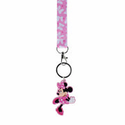 Disney's Minnie Mouse Lanyard 2 in 1 Keychain and Bag Charm