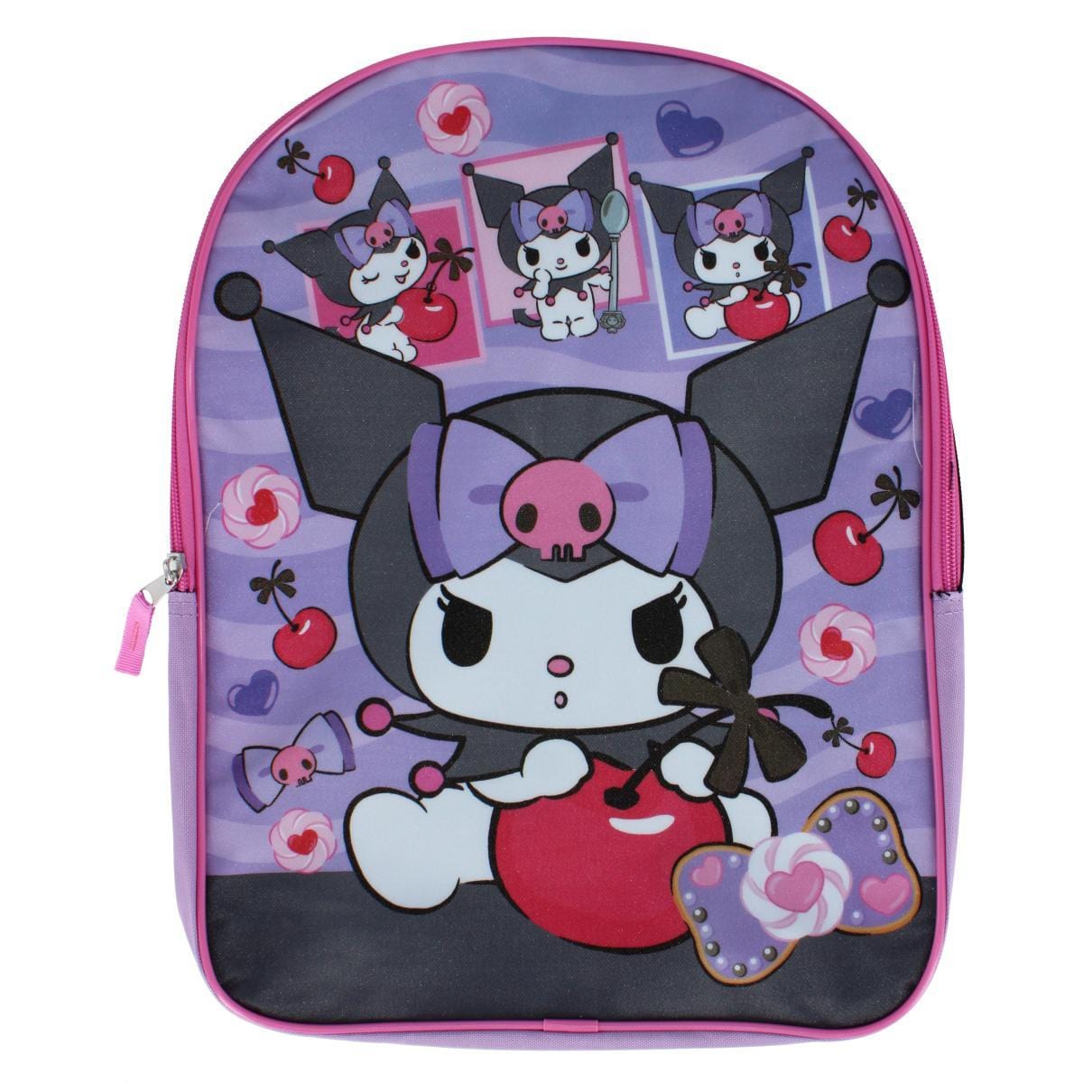 U.P.D., INC Girl's Kuromi 16 Inch Backpack