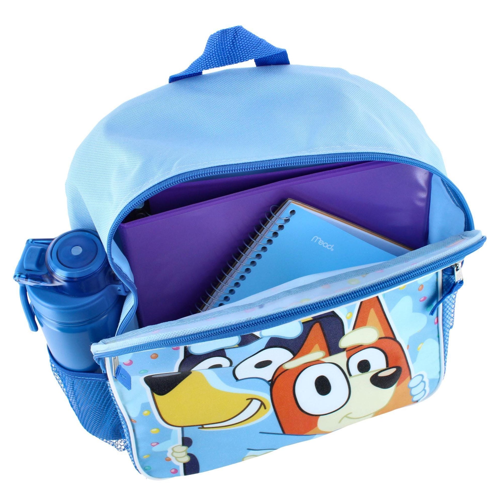 U.P.D., INC Kids Bluey and Bingo 16 Inch Backpack - Blue