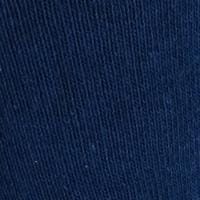CTM® Girl's Solid Colored Soft Uniform Knee High Socks (1 Pair) - Navy