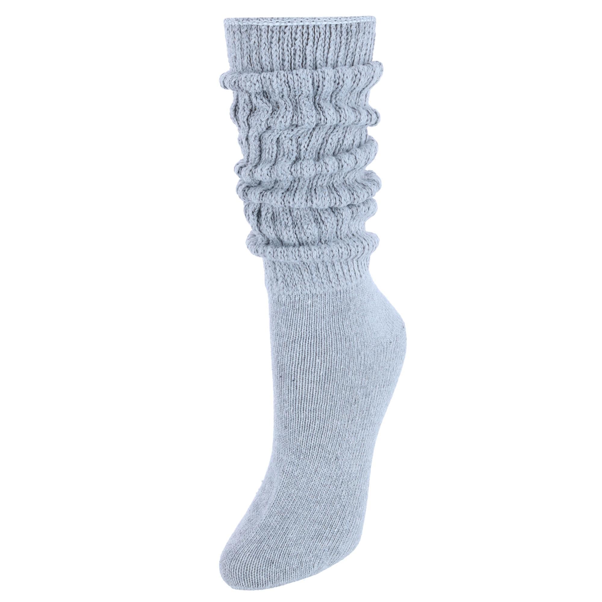 CTM® Women's Super Soft Heavy Slouch Socks (1 Pair)