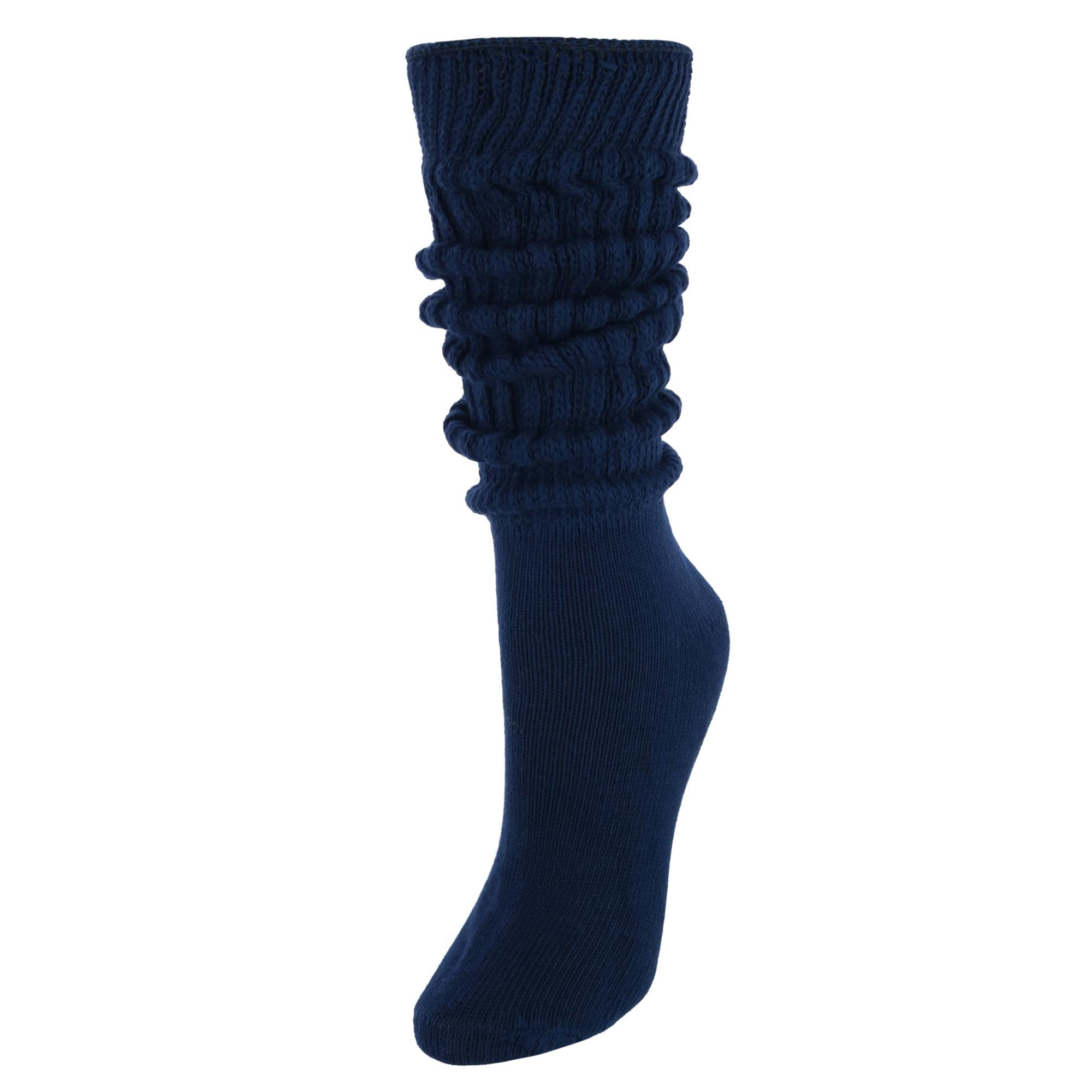 CTM® Women's Super Soft Heavy Slouch Socks (1 Pair)