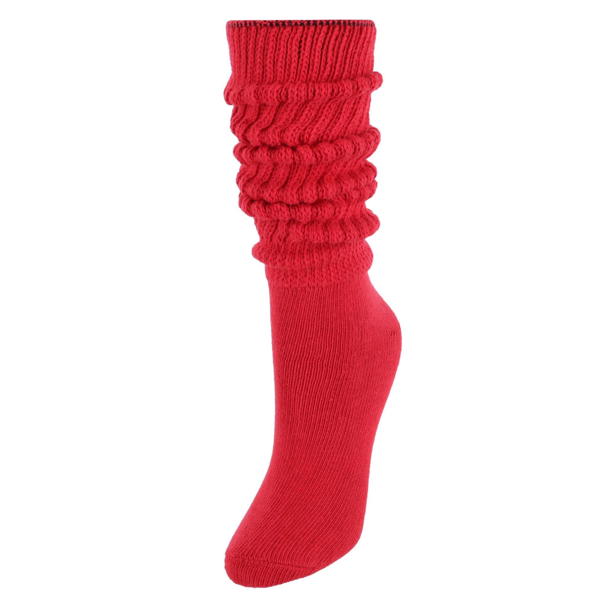 CTM® Women's Super Soft Heavy Slouch Socks (1 Pair)