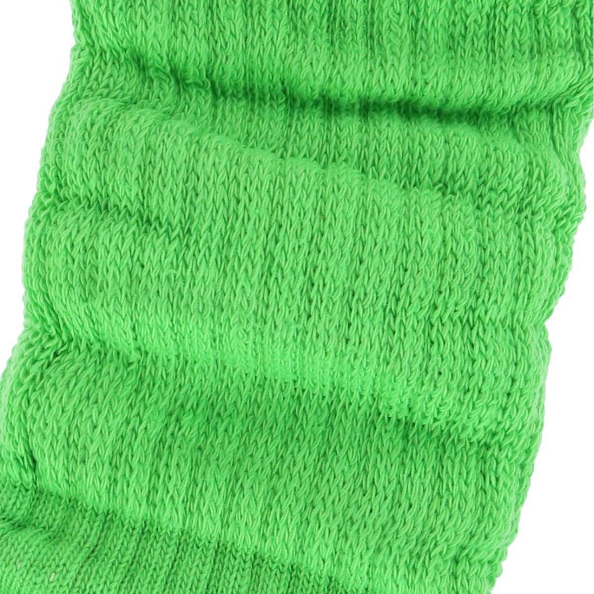 CTM® Girl's Super Soft Slouch Socks (1 Pair) - Lime Green