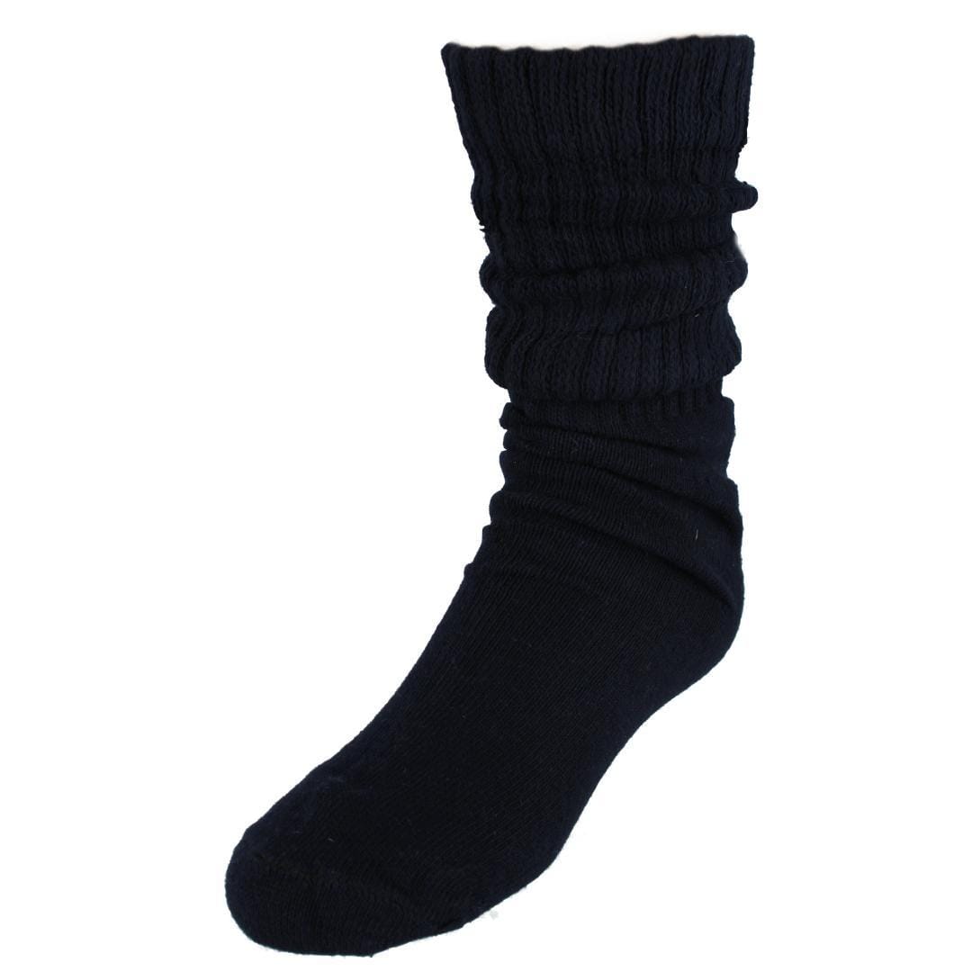 CTM® Girl's Super Soft Slouch Socks (1 Pair)