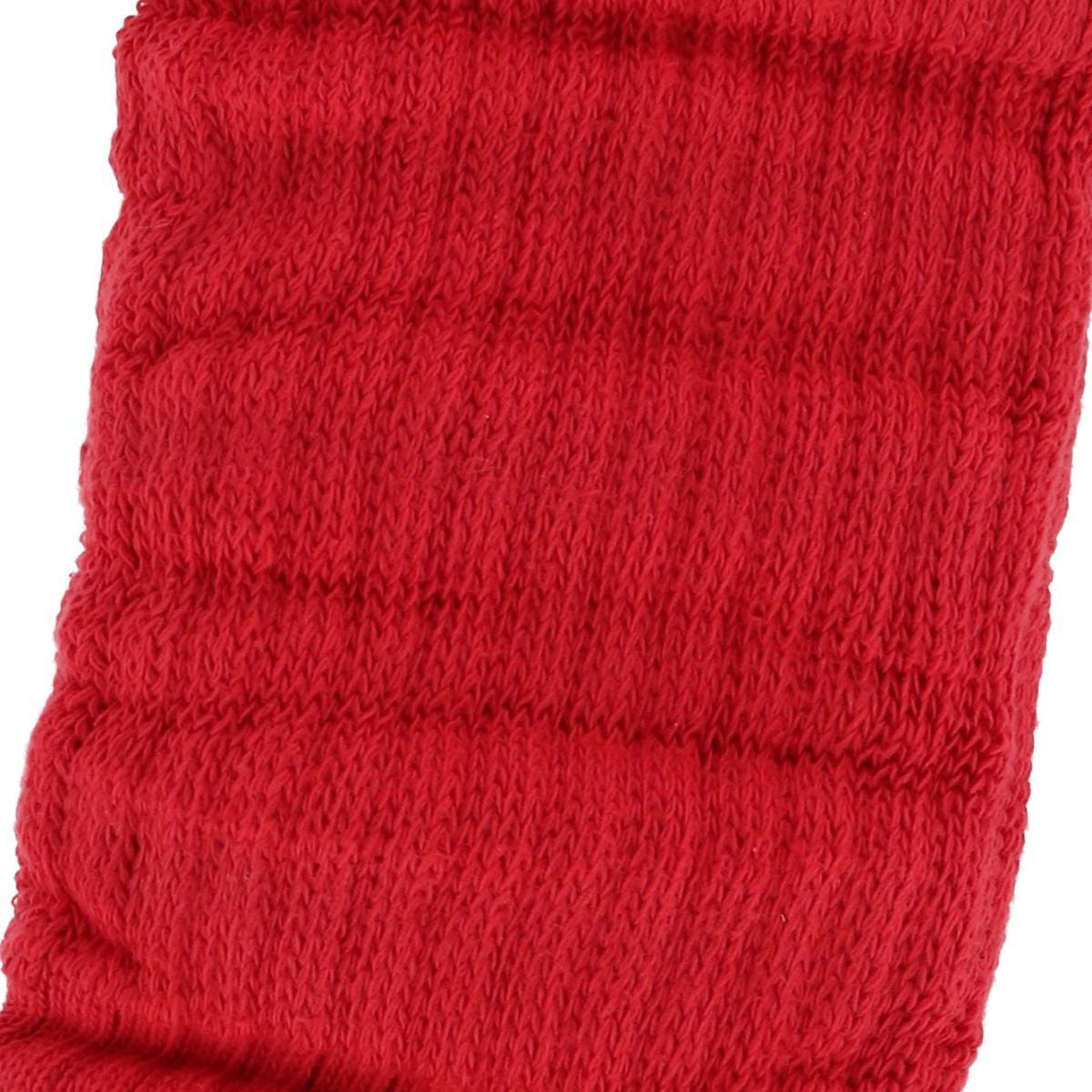 CTM® Girl's Super Soft Slouch Socks (1 Pair) - Red