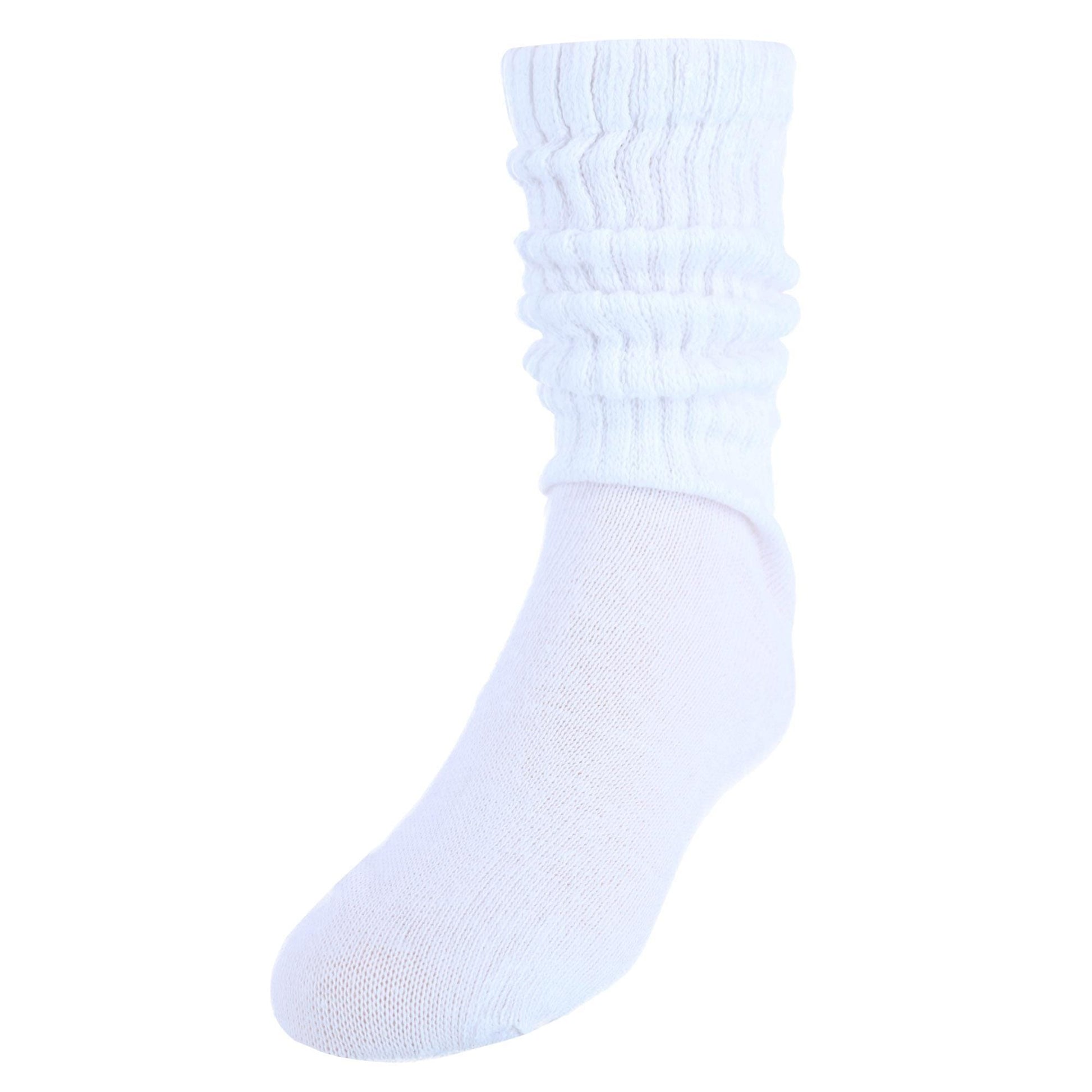CTM® Girl's Super Soft Slouch Socks (1 Pair)