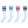 Men's Big and Tall Striped Tube Socks (4 Pairs)