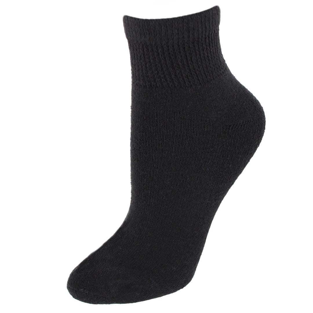 CTM® Women's Diabetic Cushioned Ankle Socks (3 Pairs)