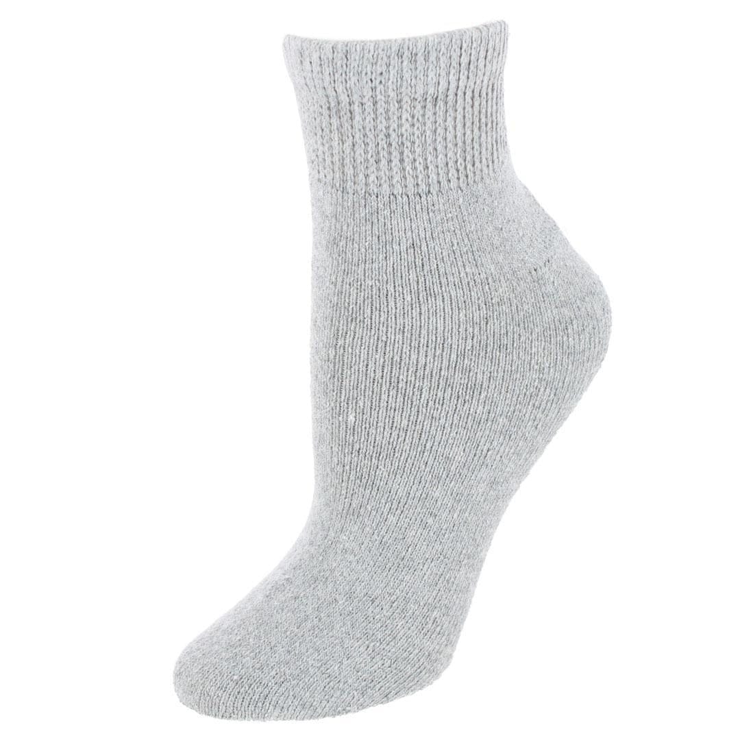 CTM® Women's Diabetic Cushioned Ankle Socks (3 Pairs)