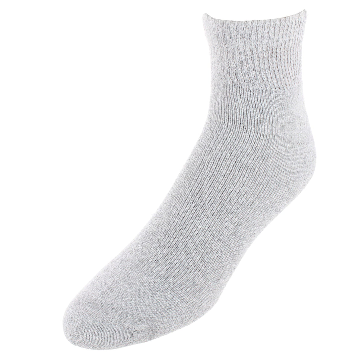 CTM® Men's Assorted Colors Diabetic Ankle Socks (3 Pairs) - Multiple
