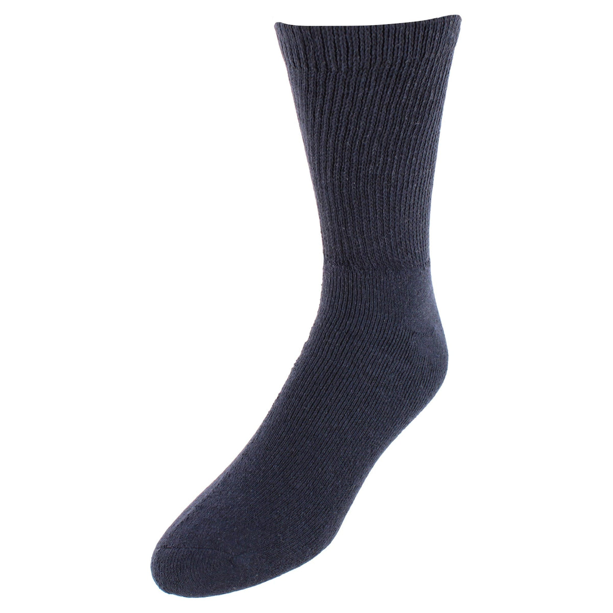 CTM® Men's Assorted Colors Diabetic Crew Socks (3 Pair) - Multiple