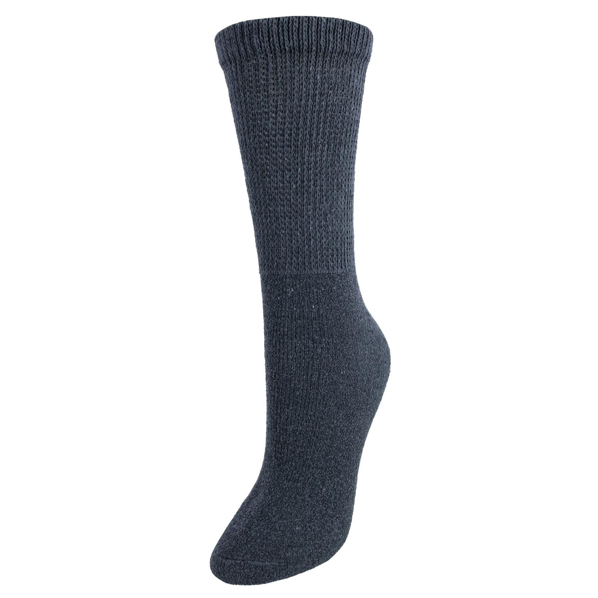 CTM® Women's Cushioned Diabetic Crew Socks (3 Pair Pack) - Women's Cushioned Diabetic Crew Socks (3 Pair Pack)