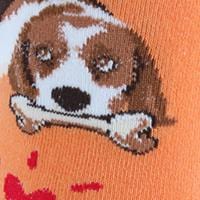 CTM® Women's My Pup Crew Novelty Socks - Beagle