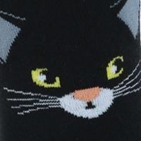 CTM® Women's Fun and Cute Novelty Animal Socks (1 Pair) - Black Cat