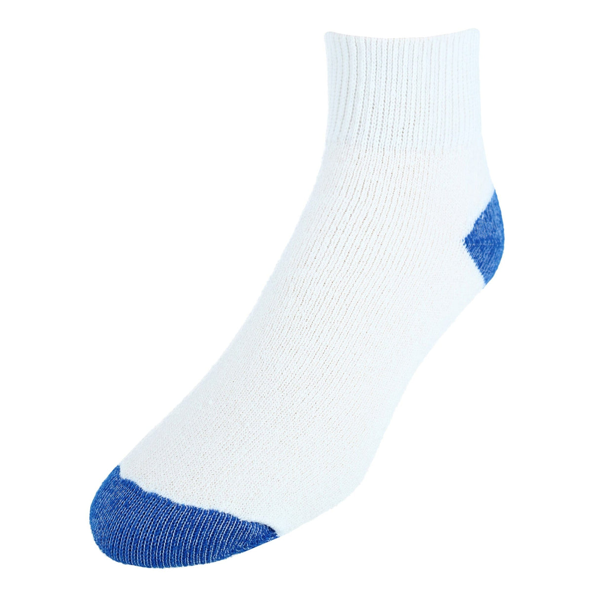 CTM® Men's Cotton Blend Ankle Socks (4 Pair Pack) - Men's Cotton Blend Ankle Socks (4 Pair Pack)