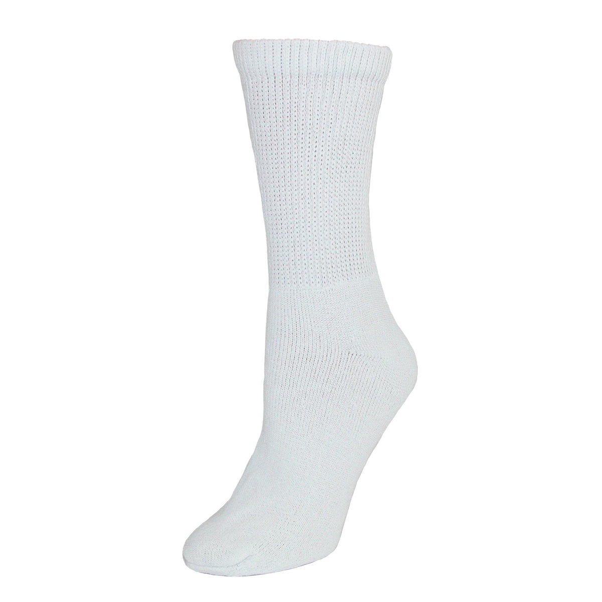 CTM® Women's Diabetic Crew Socks (3 Pair Pack)