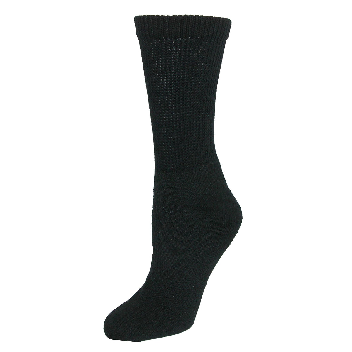 CTM® Women's Diabetic Crew Socks (3 Pair Pack) - Women's Diabetic Crew Socks (3 Pair Pack)