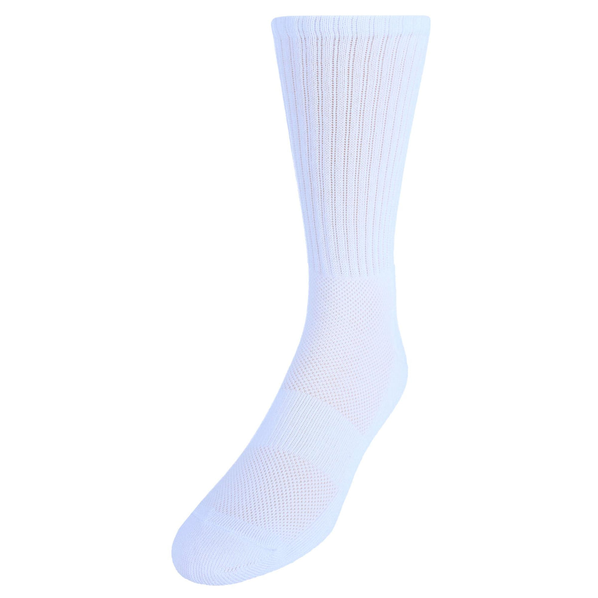 CTM® Men's Dry and Cool Cushioned Crew Socks (Pack of 2) - Men's Dry and Cool Cushioned Crew Socks (Pack of 2)