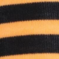 CTM® Women's Julietta Fashion Knee-High Striped Socks (1 Pair) - Gold