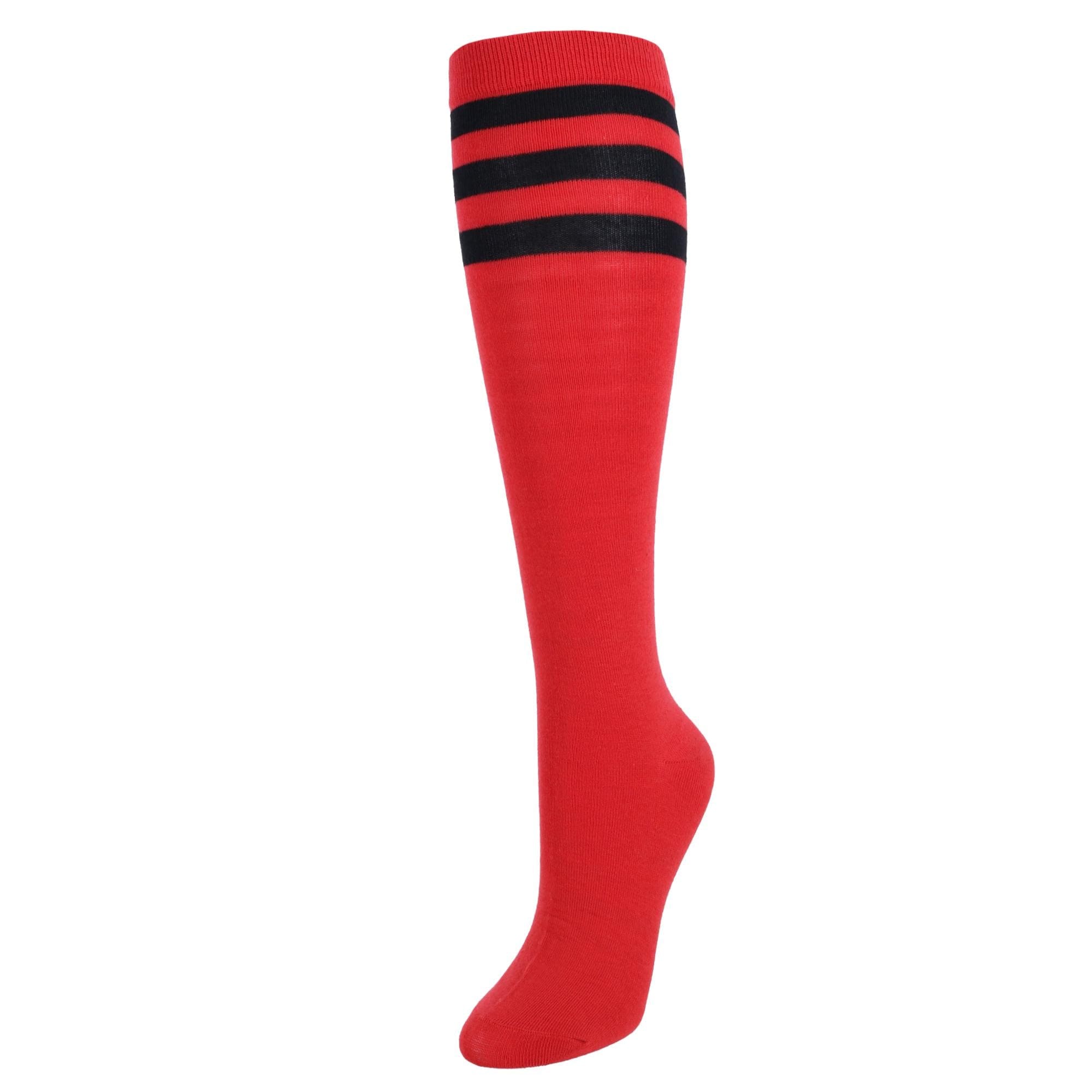 CTM® Women's Julietta Fashion Knee-High Striped Socks (1 Pair) - Women's Julietta Fashion Knee-High Striped Socks (1 Pair)