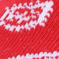 CTM® Men's Asombroso Bandana Socks (1 Pair) - Red