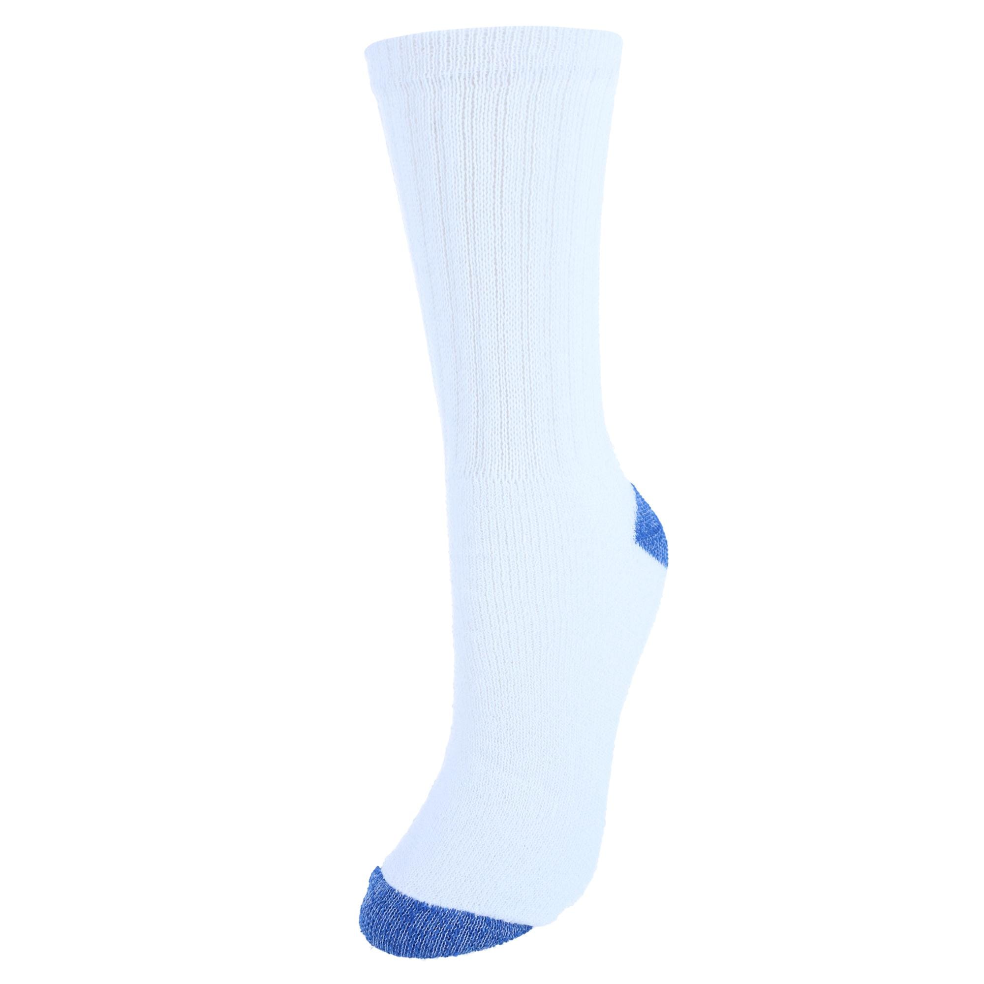 CTM® Women's Soft Crew Sport Socks (Pack of 4)