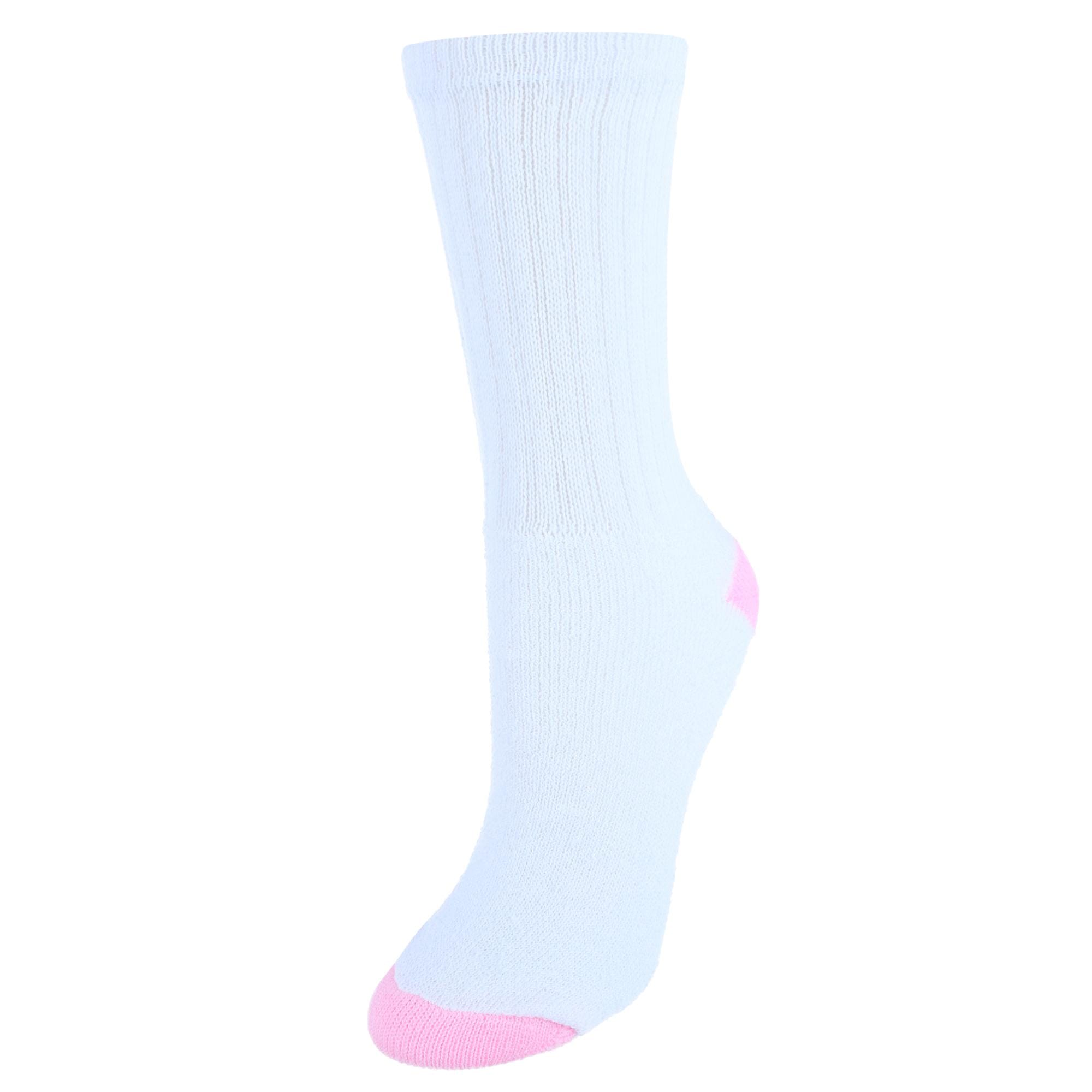 CTM® Women's Soft Crew Sport Socks (Pack of 4) - Women's Soft Crew Sport Socks (Pack of 4)