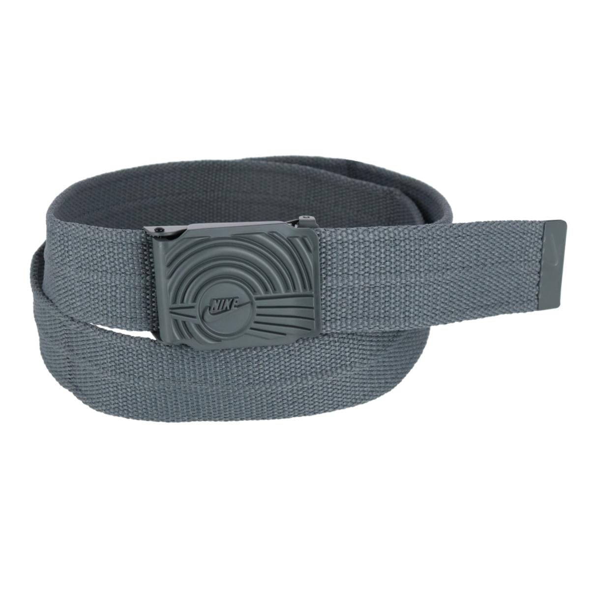 Nike Men's Ribbed Web Belt with Dunk Inspired Buckle - Men's Ribbed Web Belt with Dunk Inspired Buckle