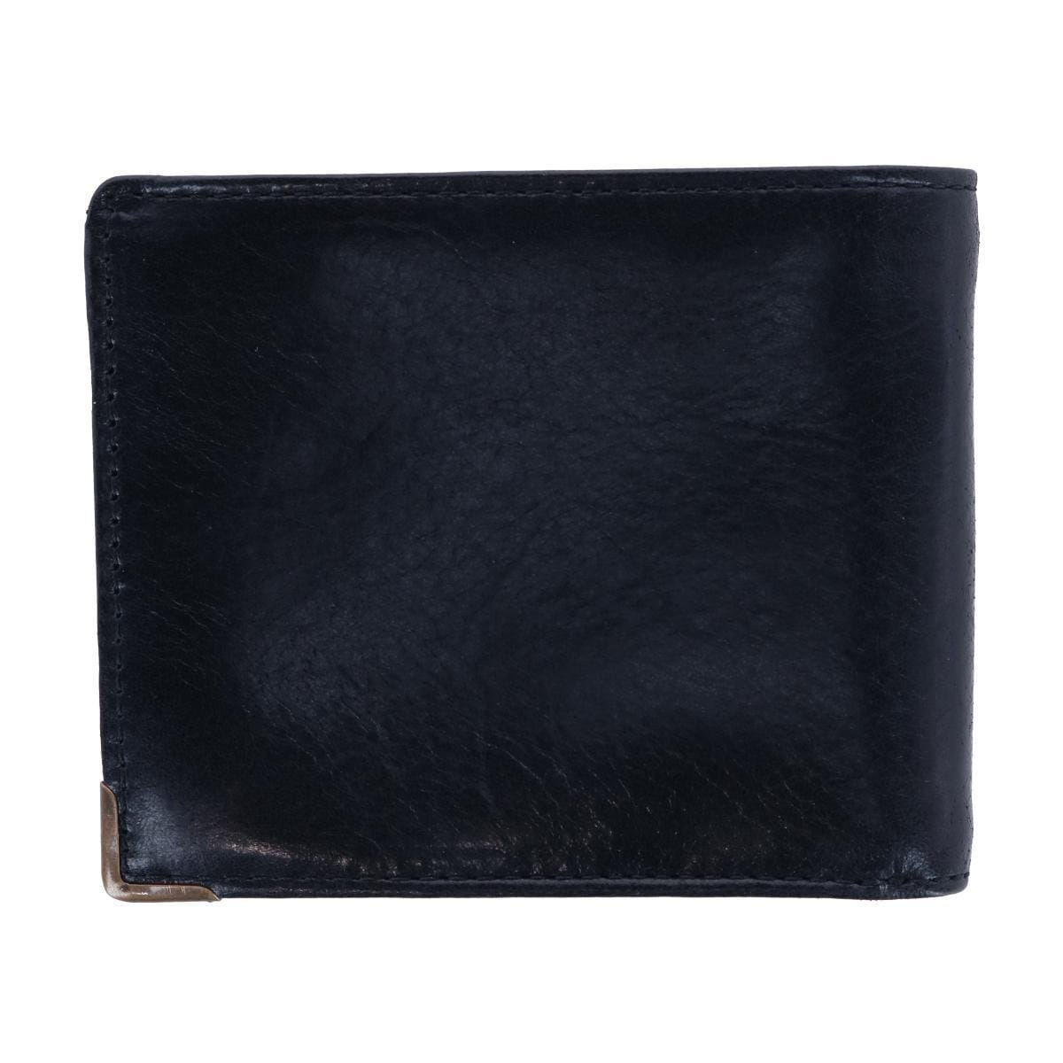 Will Leather Goods Men's William Magnate Billfold Wallet - Black