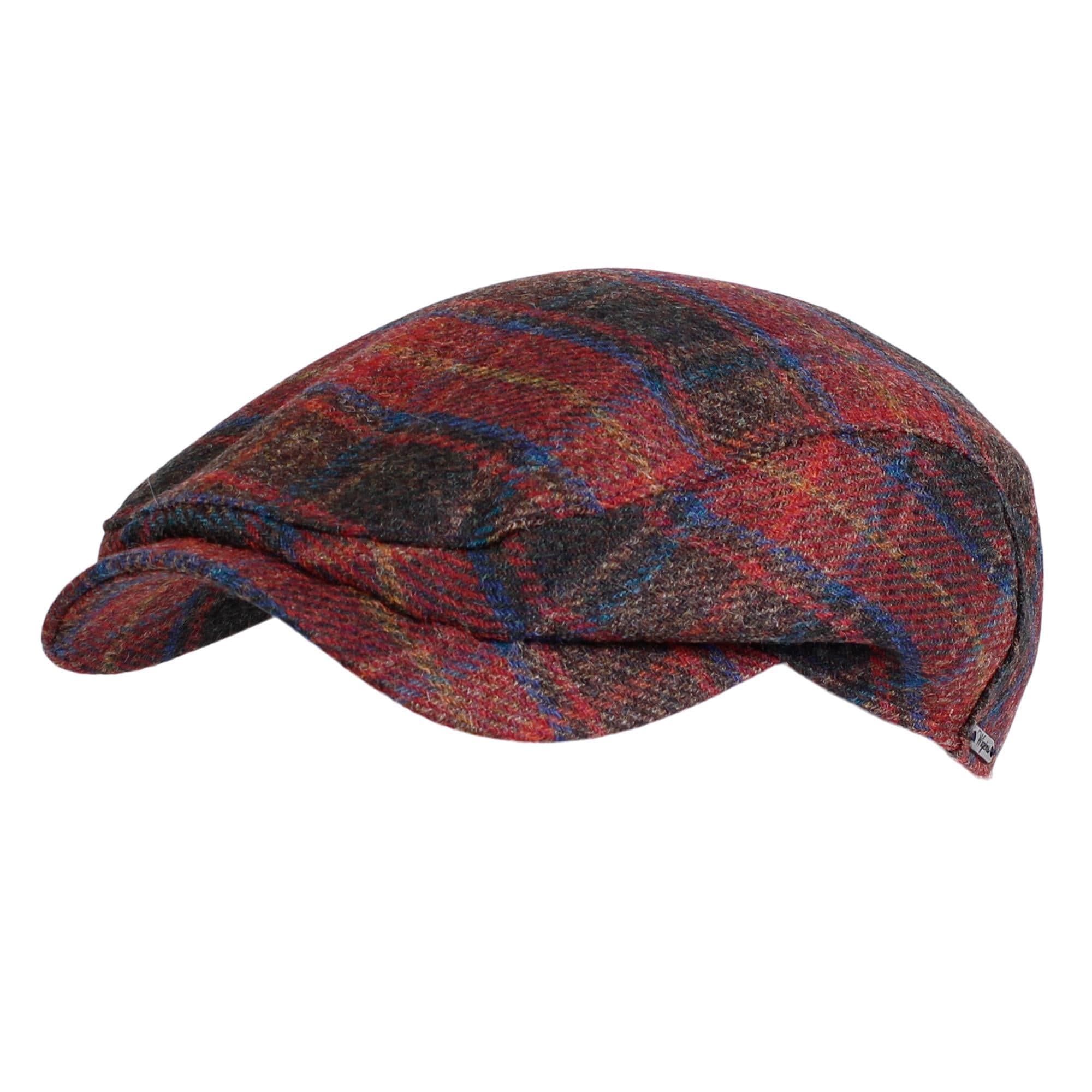 Wigens Men's New Tartan Wool Ivy Contemporary Cap - Men's New Tartan Wool Ivy Contemporary Cap