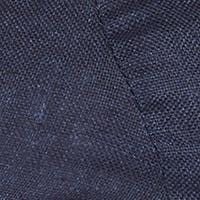 Wigens Men's Hopsack Linen Slim Newsboy Cap - Navy