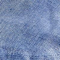 Wigens Men's Linen Pub Cap with Curved Peak - Denim Blue