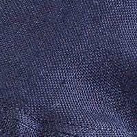 Wigens Men's Linen Pub Cap with Curved Peak - Navy