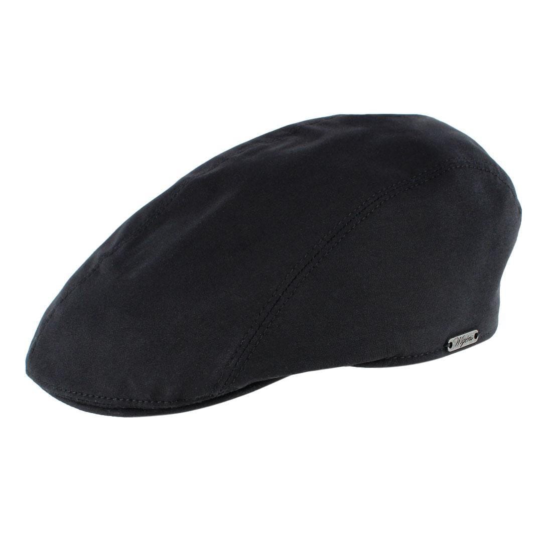 Wigens Men's Water Resistent Ivy Modern Cap - Black