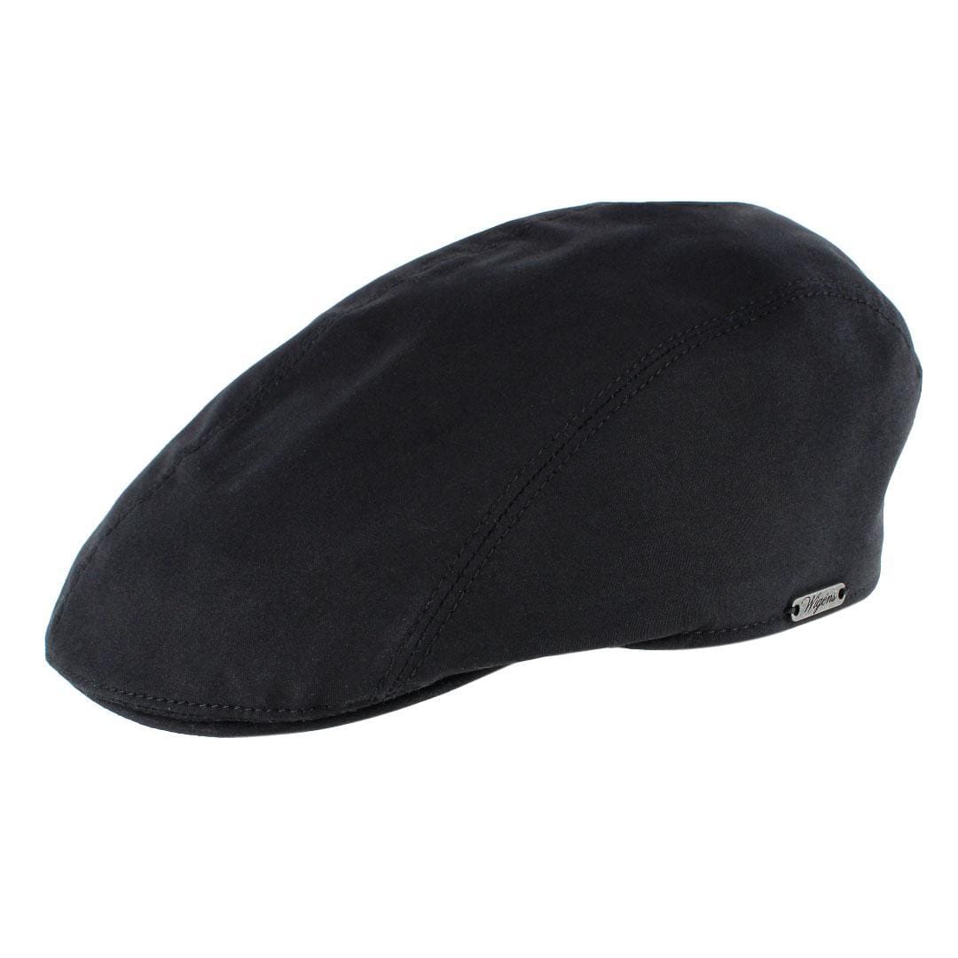 Wigens Men's Water Resistent Ivy Modern Cap - Black
