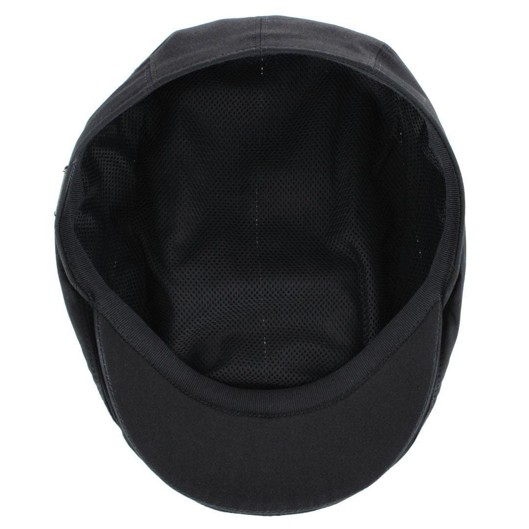 Wigens Men's Water Resistent Ivy Modern Cap - Black