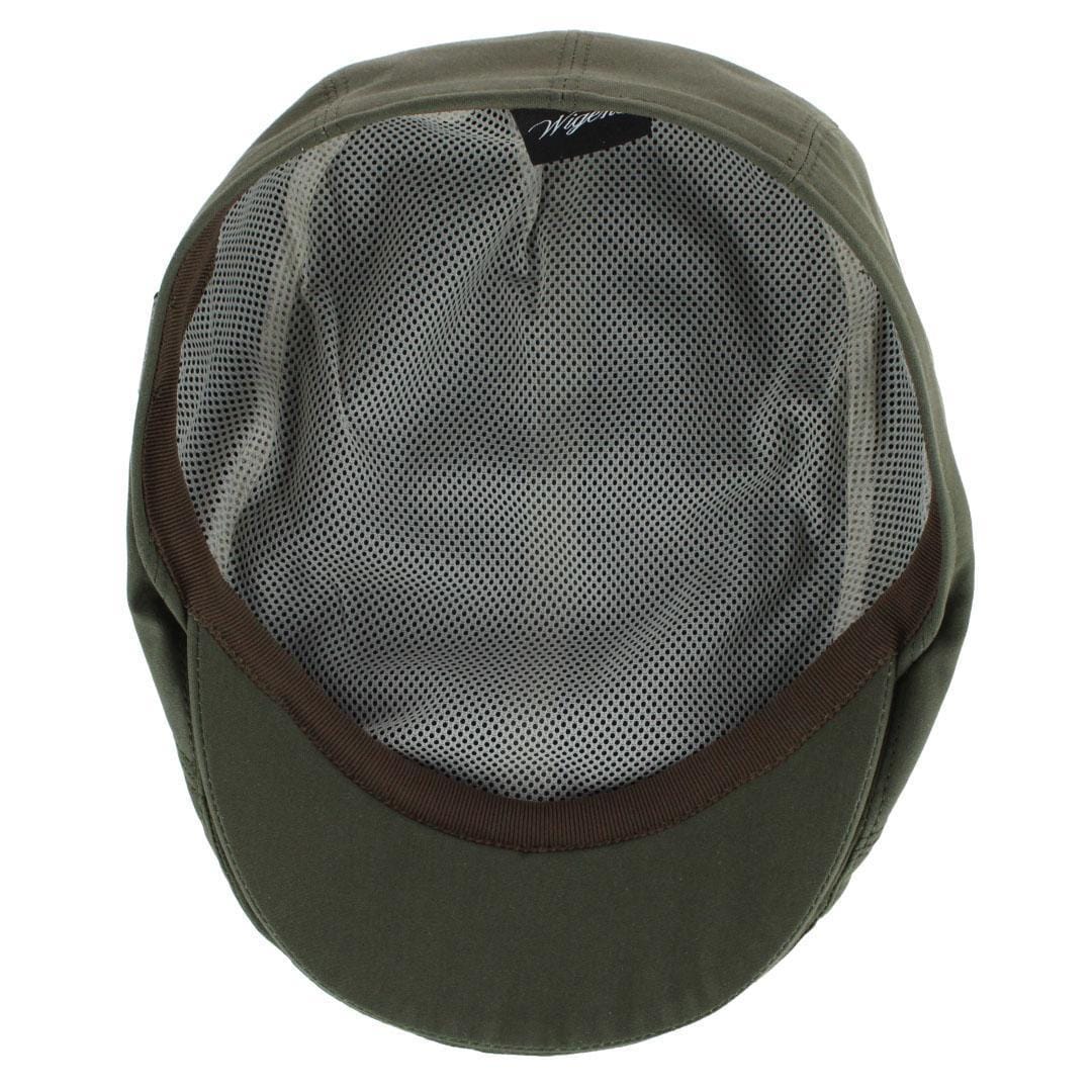 Wigens Men's Water Resistent Ivy Modern Cap - Olive