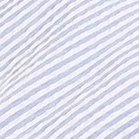 Wigens Men's Seersucker Ivy Modern Cap - Sky Blue