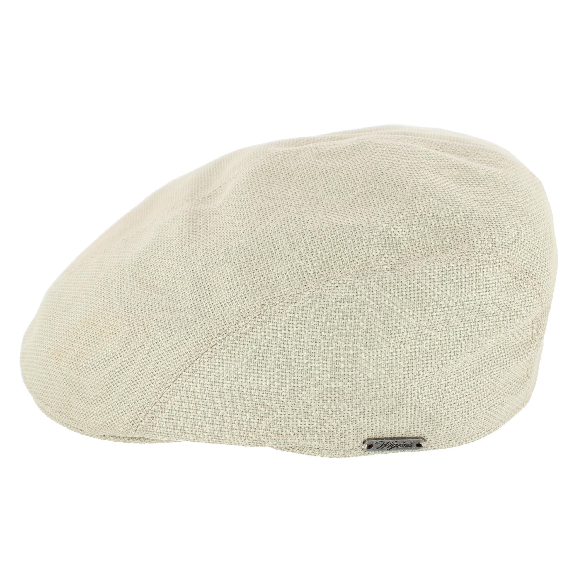 Wigens Men's Canvas Dyed Modern Ivy Cap - Khaki