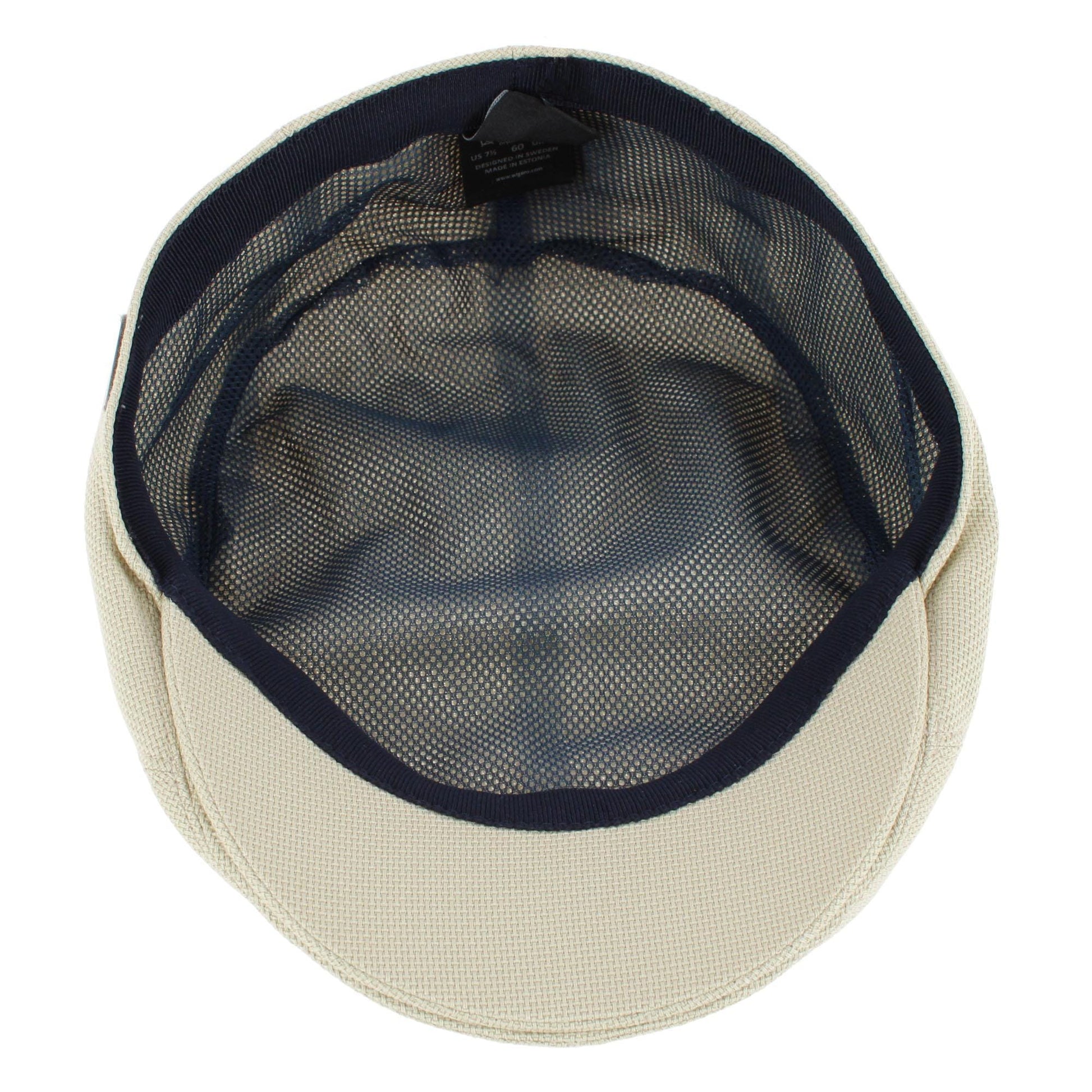 Wigens Men's Canvas Dyed Modern Ivy Cap - Khaki