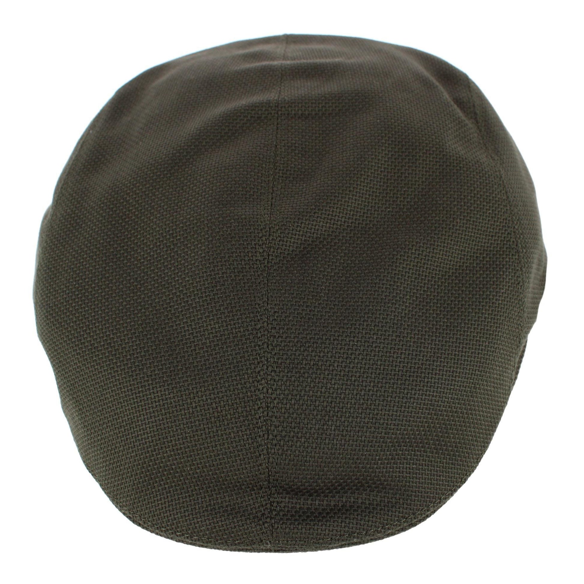 Wigens Men's Canvas Dyed Modern Ivy Cap - Olive