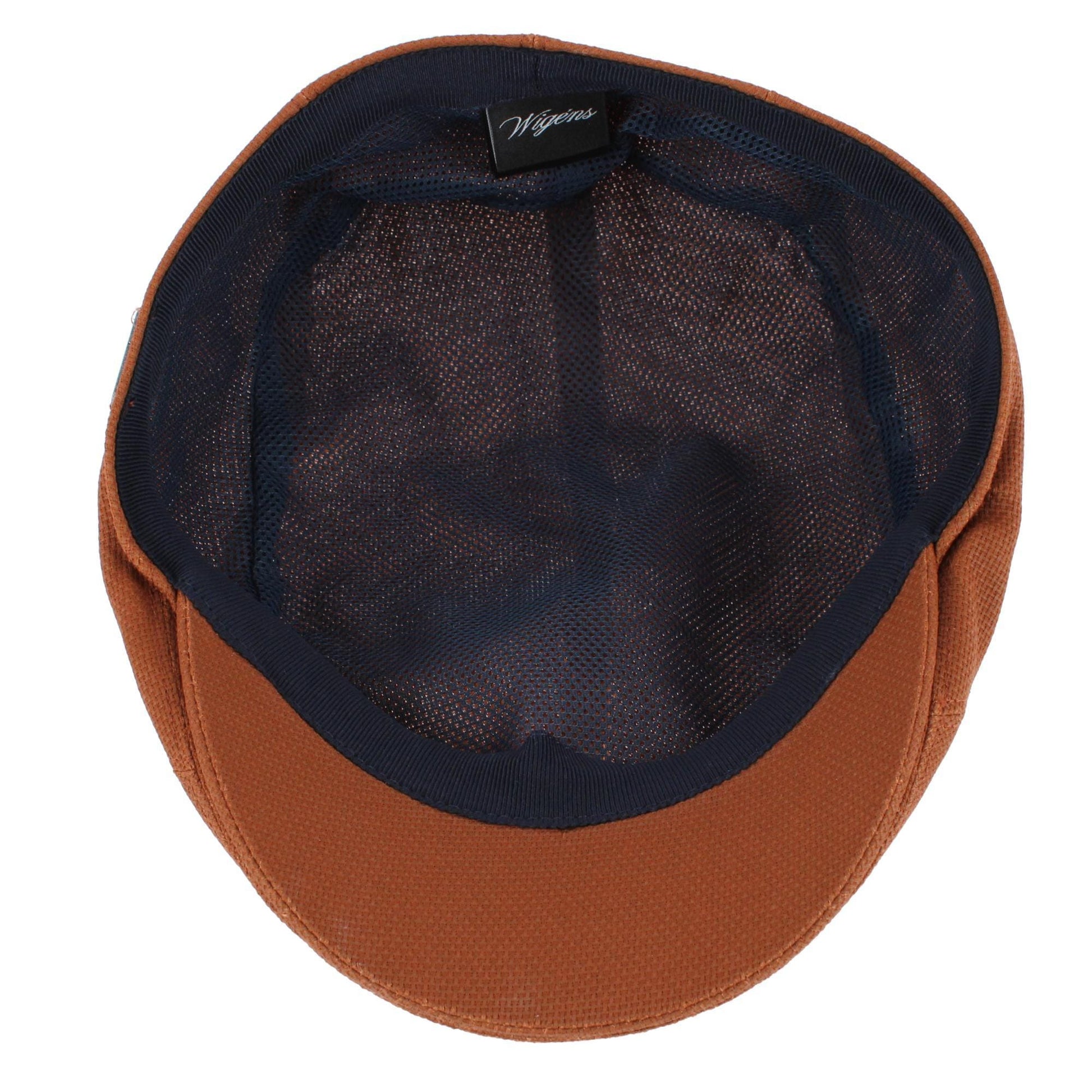 Wigens Men's Canvas Dyed Modern Ivy Cap - Orange