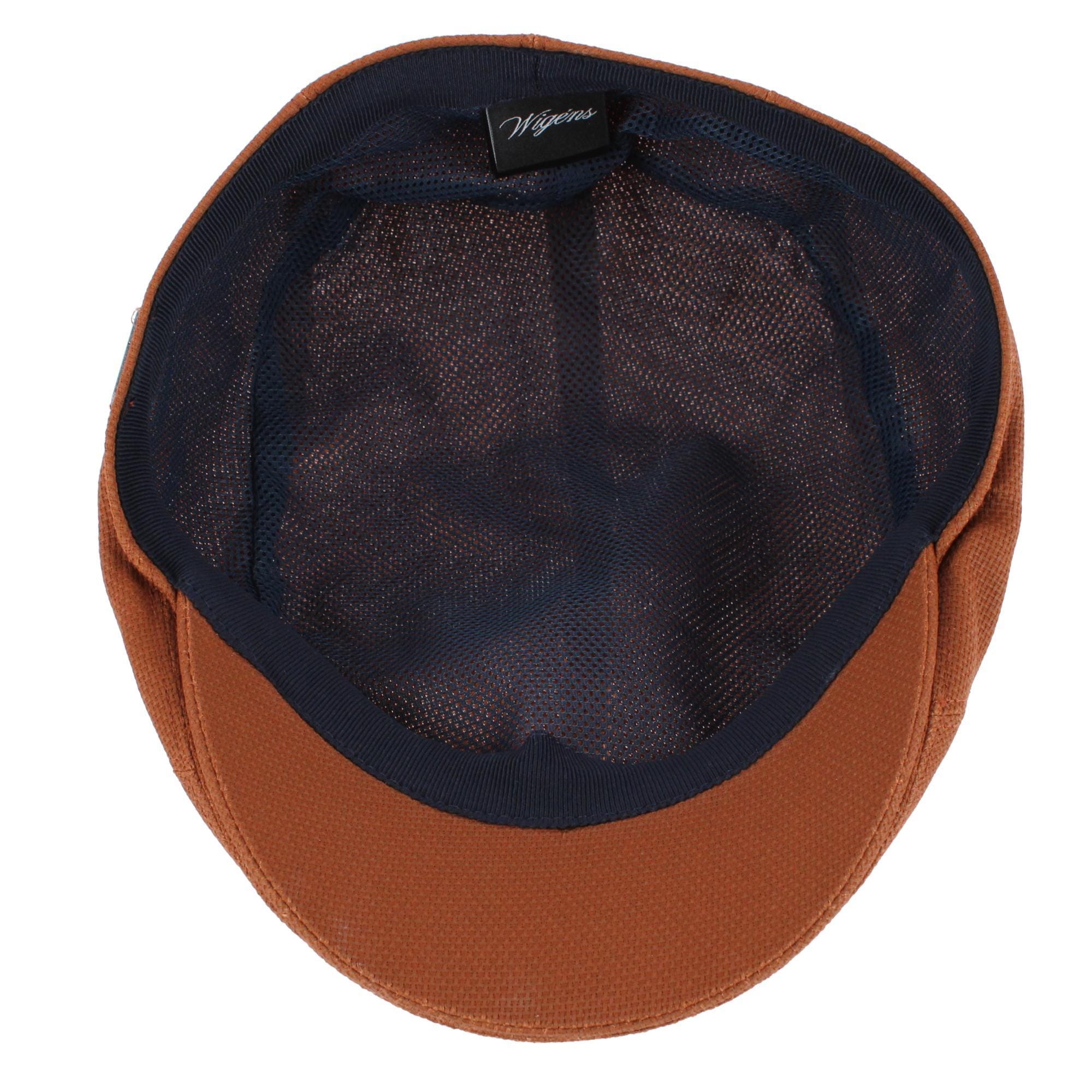 Wigens Men's Canvas Dyed Modern Ivy Cap - Orange